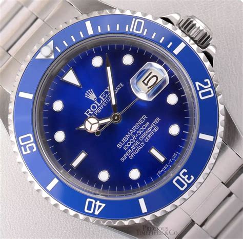 rolex submariner blu nuovo|2023 rolex submariner blue dial.